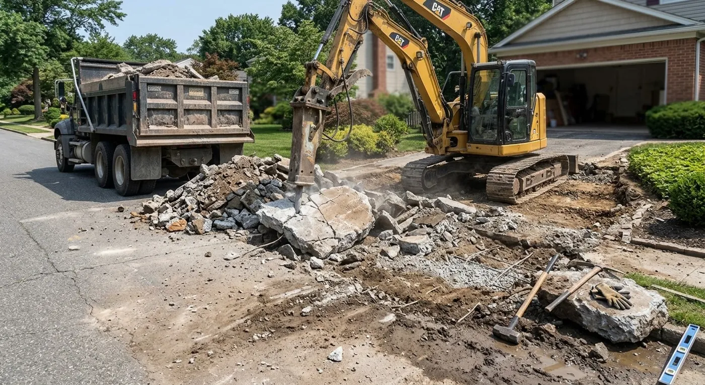 Concrete Demolition and Removal in Nashville, TN